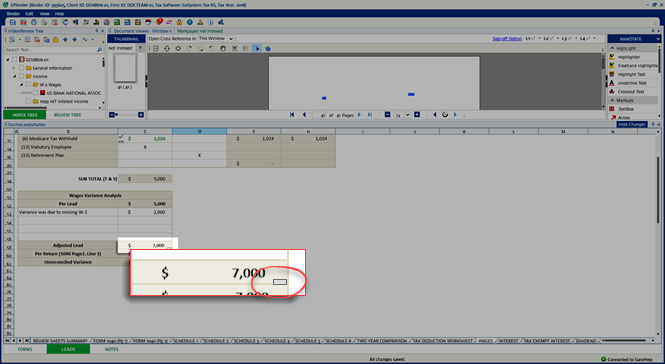 Select the Reference Link icon
