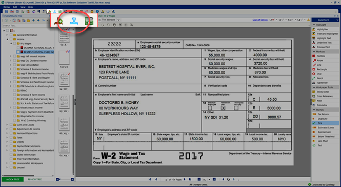Select the Show Annotations&nbsp;icon