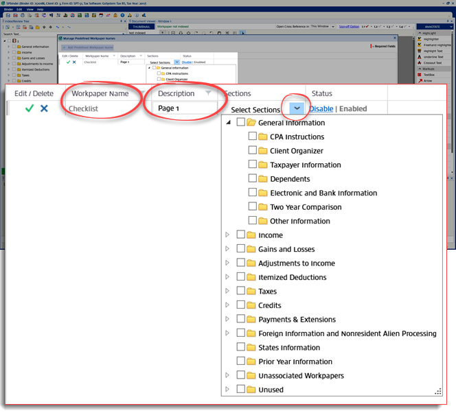 Enter&nbsp;the Workpaper Name&nbsp;and&nbsp;Description
