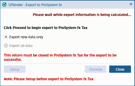 Unable to select Proceed