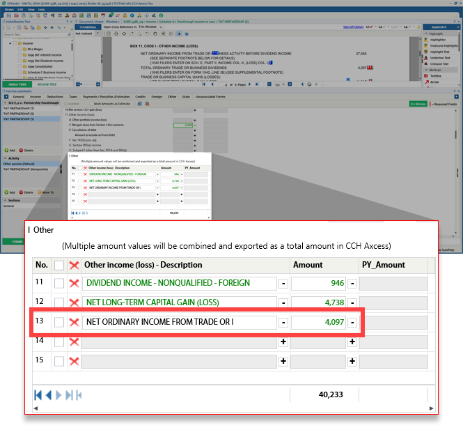 Multi-instance appearing as individual entries