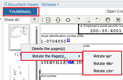 Select Rotate the Page(s)