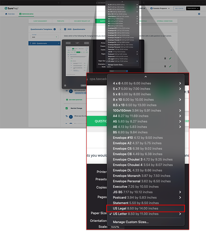 Select&nbsp;U.S. Legal