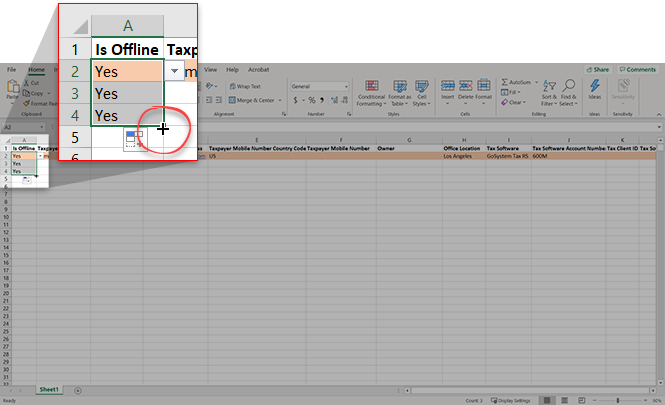 Select multiple rows