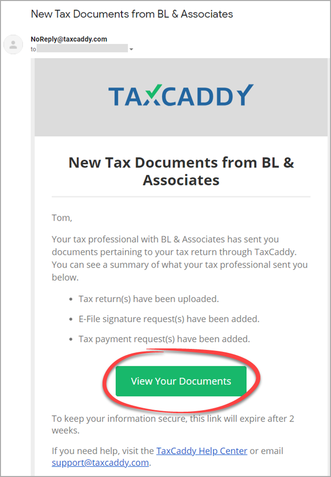 Select&nbsp;View Your Documents