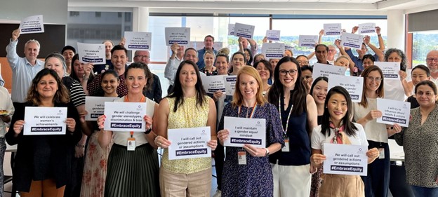 Our Sydney & Melbourne offices commenced IWD celebrations with a special morning tea and discussion surrounding this year's key theme Embrace Equity