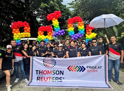 Thomson Reuters Manila capped its Pride Month celebration by marching with more than 100,000 members of the LGBTQIAP+ community in the Pride parade.