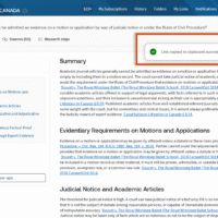 Westlaw Deep Research - Copy Link